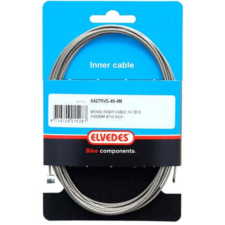 Elvedes bremse indvendig kabel ton 4 meter 49 ledninger 6427rvs-49-4m