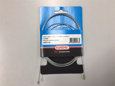 Elvedes indvendig gearkabel s.a. 2 brystvorter 6451