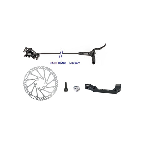 Elvedes Disc Brake System Hydr. 160 mm HP4000 Højre 2018107