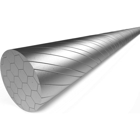 Elvedes Schakelbinnenk 2250mm (50) Rustfrit stål N-Nippel 2021056-Box