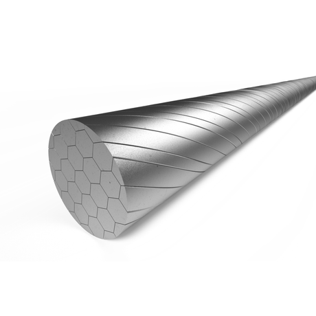 Elvedes Schakelbinnenk 2250mm rustfrit stål Slick N-Nippel 2021056