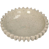 Kersten schaal keramiek beige 20x20x5.5cm