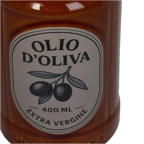 Kersten vaas olio d'oliva fijn aardewerk terra 9.7x9.7x20.5cm