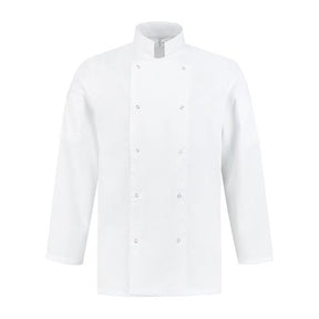 Bestex kokkejakke polyester bomuld hvid m