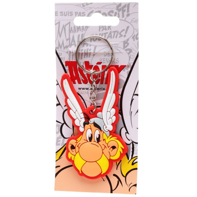 Asterix PVC nøglering -asterix