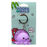 Wendy the octopus adoramals 3D PVC nøglering