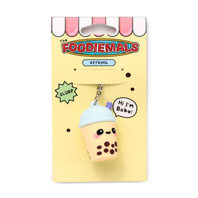 Boba the bubble te foodie mals 3D PVC nøglering