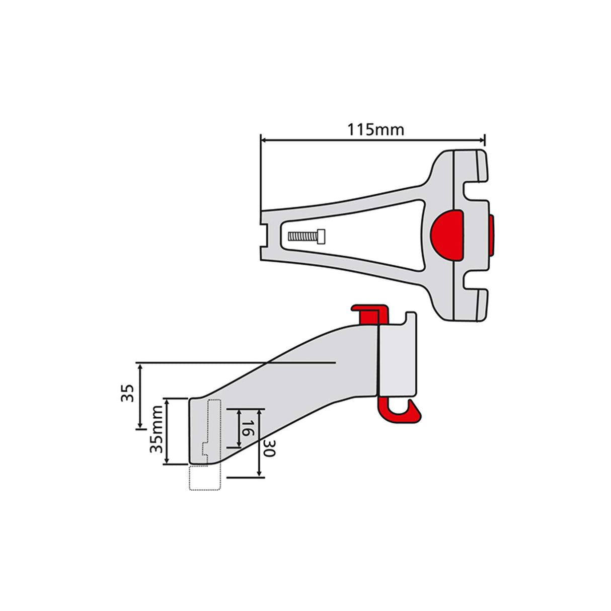 Klickfix headset-adapter til Ahead-adapter 1-1 8