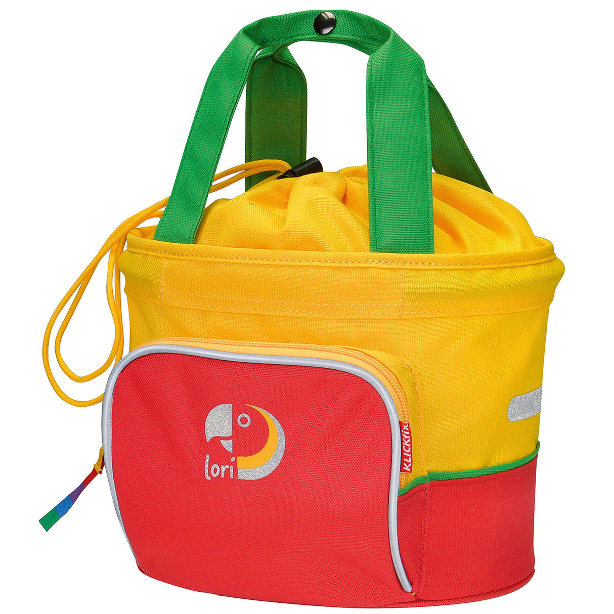 Klickfix styrtaske shopper barn lori 4l rød