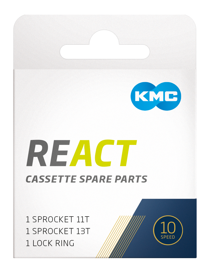 Kmc gearsæt 10v 11-42 ink. låsering reservedels sæt
