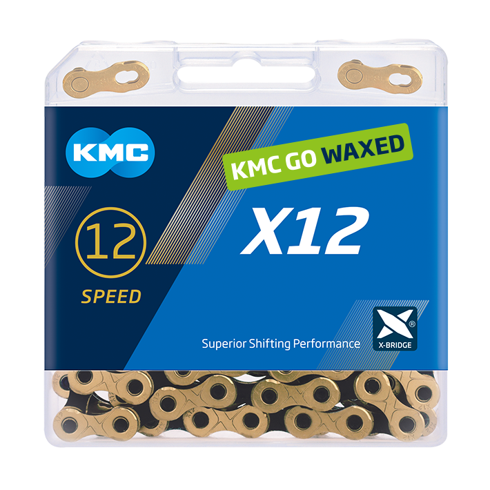 Kmc x12 vokset - ti-n - guld sort