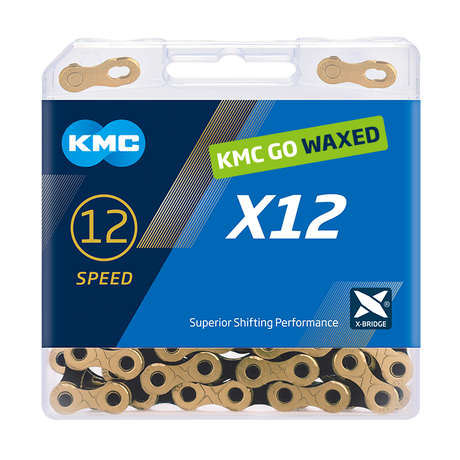 Kmc x12 vokset - ti-n - guld sort