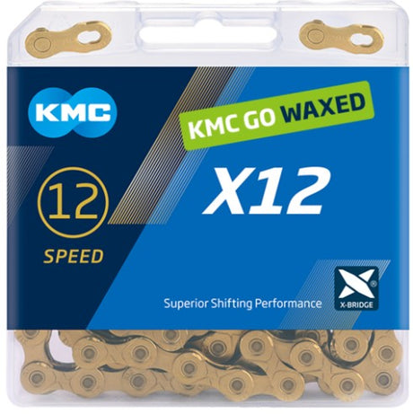 Kmc x12 waxed - ti-n - gold