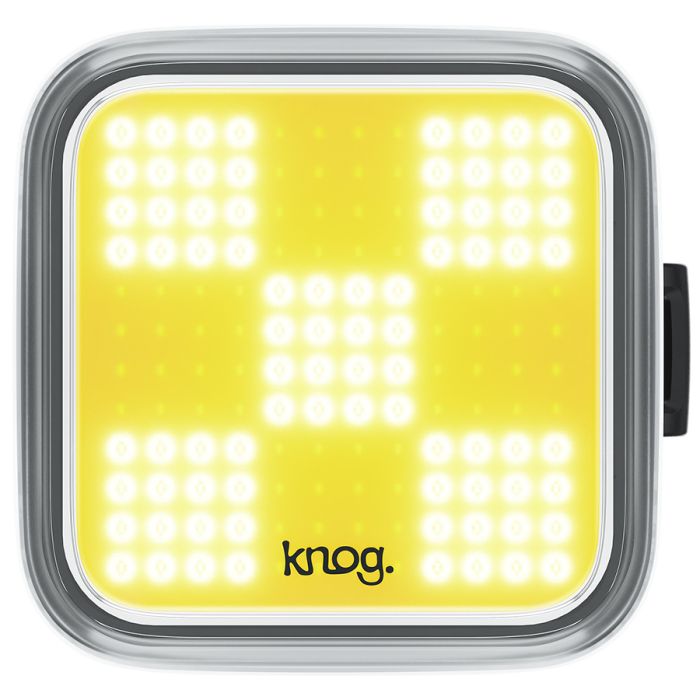 Knog skyklapper front - gitter - sort