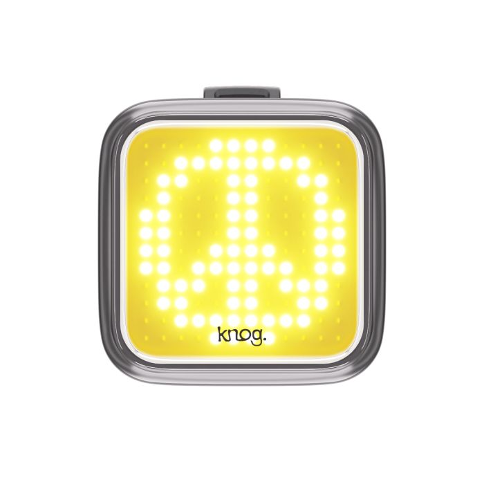 Knog skyklapper front - peace - sort