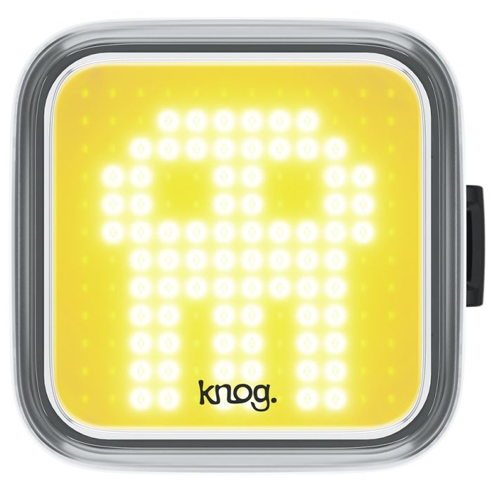 Knog skyklapper foran - kranium - sort