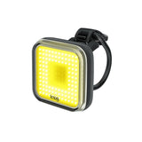 Knog skyklapper front - firkantet - sort
