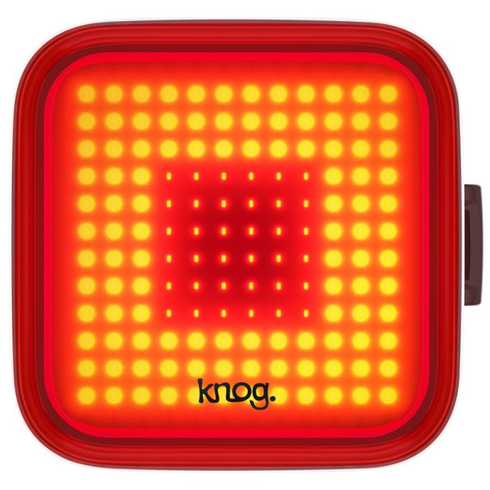 Knog skyklapper bag - firkantet - sort