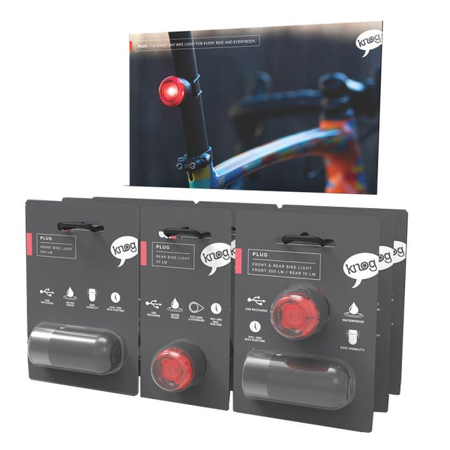 Knog plug startpakke væg (16 lys)