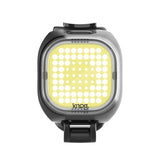 Knog skyklapper mini front - firkantet - sort