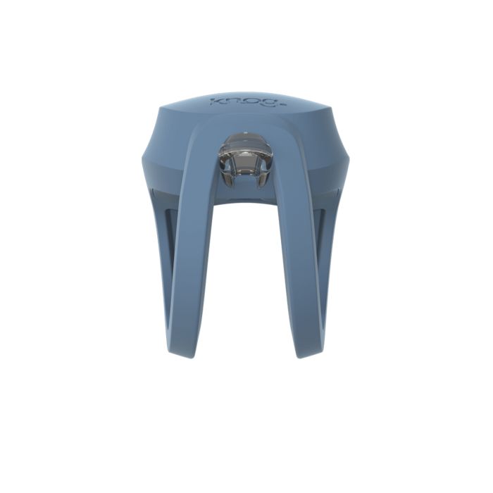 Knog frog usb front - denim blå
