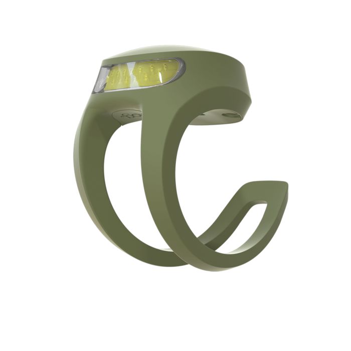Knog frog usb front - jakke grøn