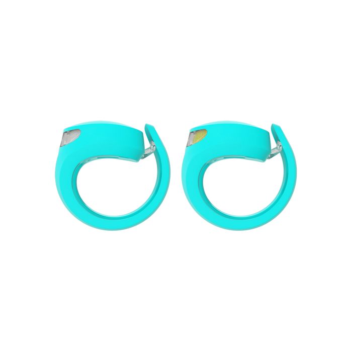 Knog frog usb twinpack - fantastisk akvamarin