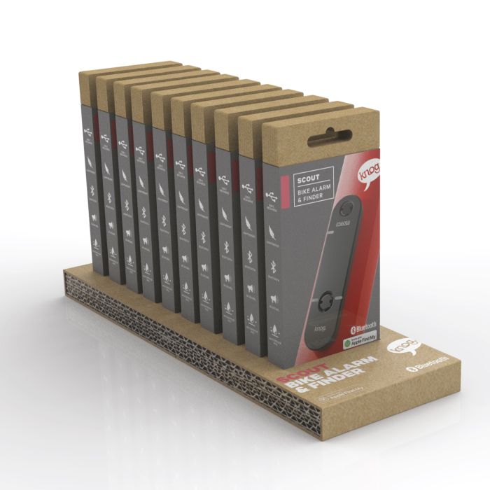 Knog spejdercykel - æble - pos display (10 enheder)