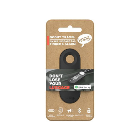 Knog spejderrejse - æble - kulsort