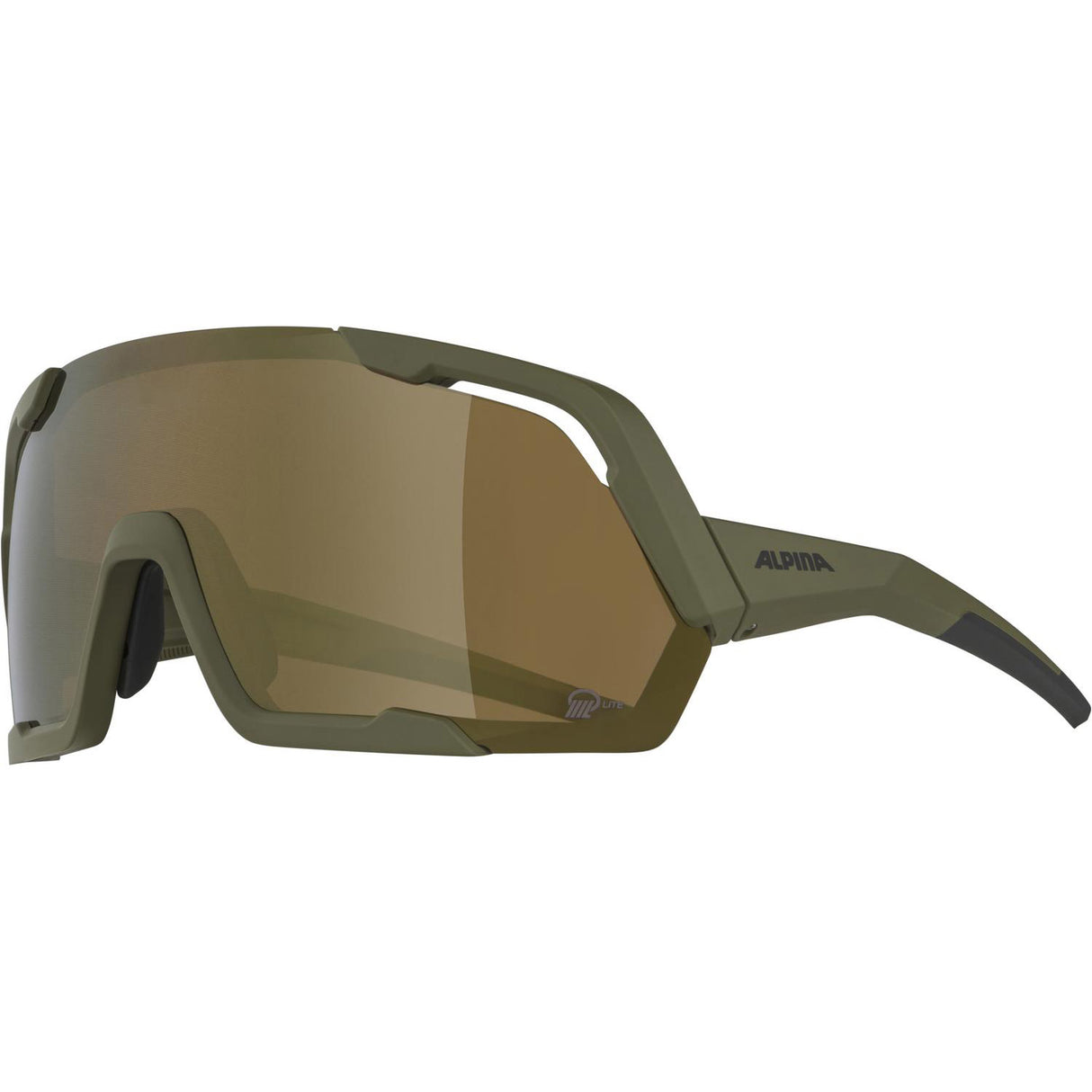 Alpina sports-sportsbriller rocket q-lite oliven