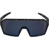 Alpina sportsbrille ram q-lite blå spejlglas sort