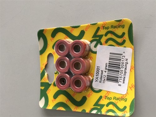 Top racing -kobling ruller 15x12 4.0gr.