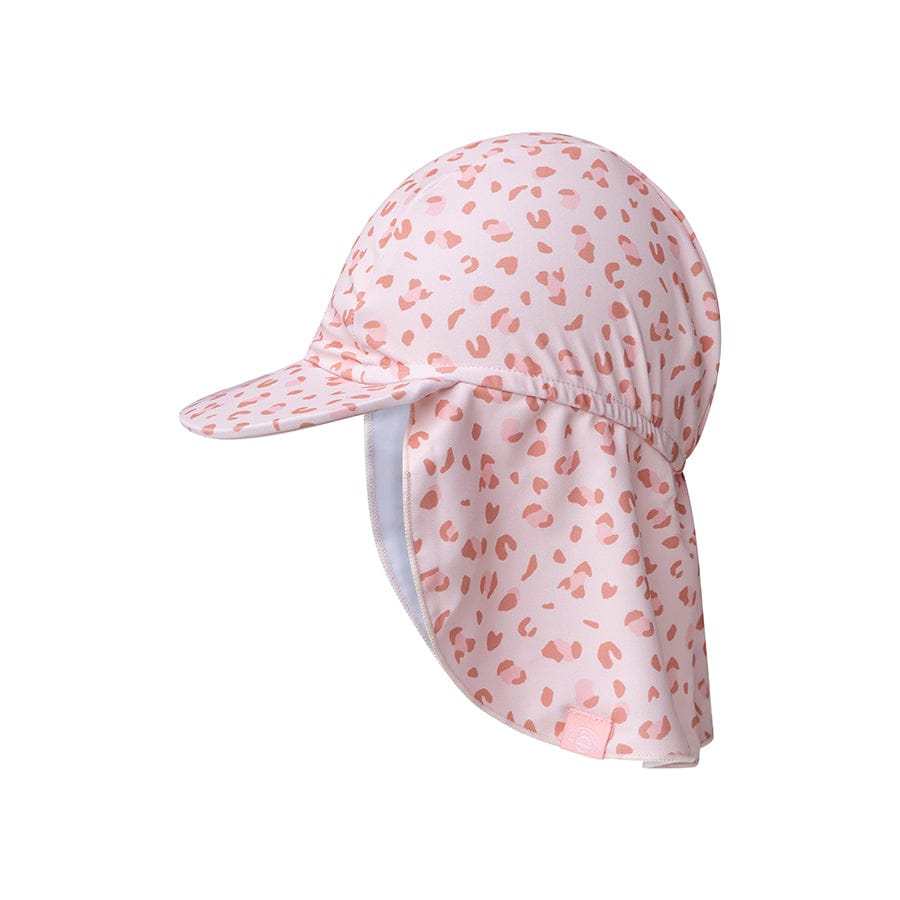 Leopard | gammel pink UV solhætte