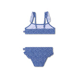 Leopard | blå pige uv bikini
