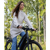 Mirage Raincoat nedbør Trenchcoat - Størrelse S - Lavet af Polyester Soft Touch - Off White