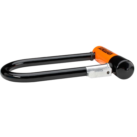 Kryptonite evolution mini-7 U-lås med kabel - cykel - art-2 lås - U-lås (el) cykel - 17,8x8,3 cm - kabel 120 cm langt - orange sort