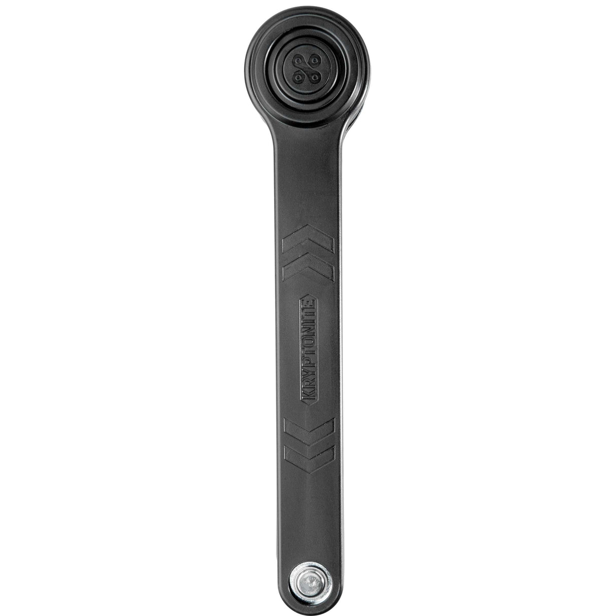 Kryptonite foldelås med holder kryptolok 100 cm stål sort