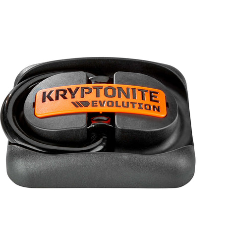 Kryptonite evolution jordvæganker - permanent låsepunkt - vægankermotorcykel - stålbeslag - 14 mm - sort sølv