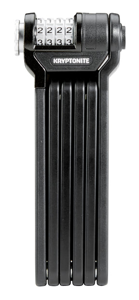 Kryptonite keeper 585 foldelås 85cm kodelås sort