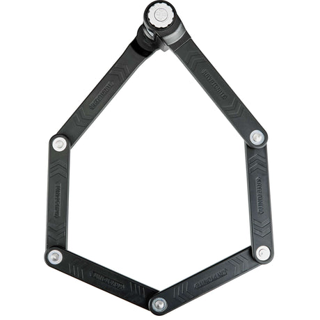 Kryptonite keeper 585 foldelås 85cm kodelås sort