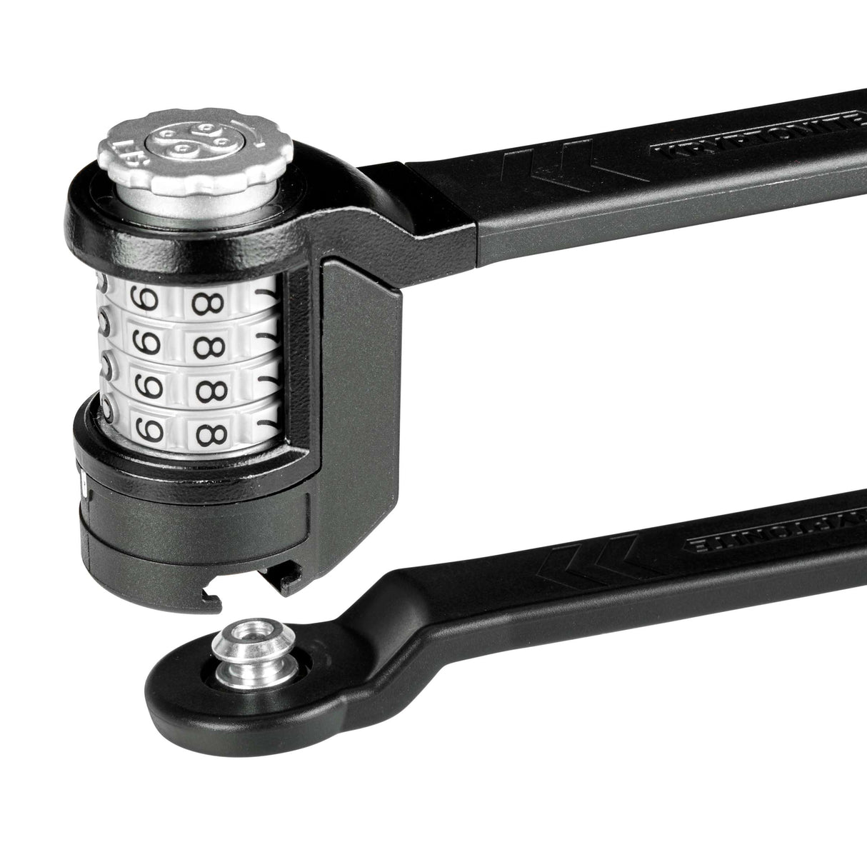 Kryptonite keeper 585 foldelås 85cm kodelås sort