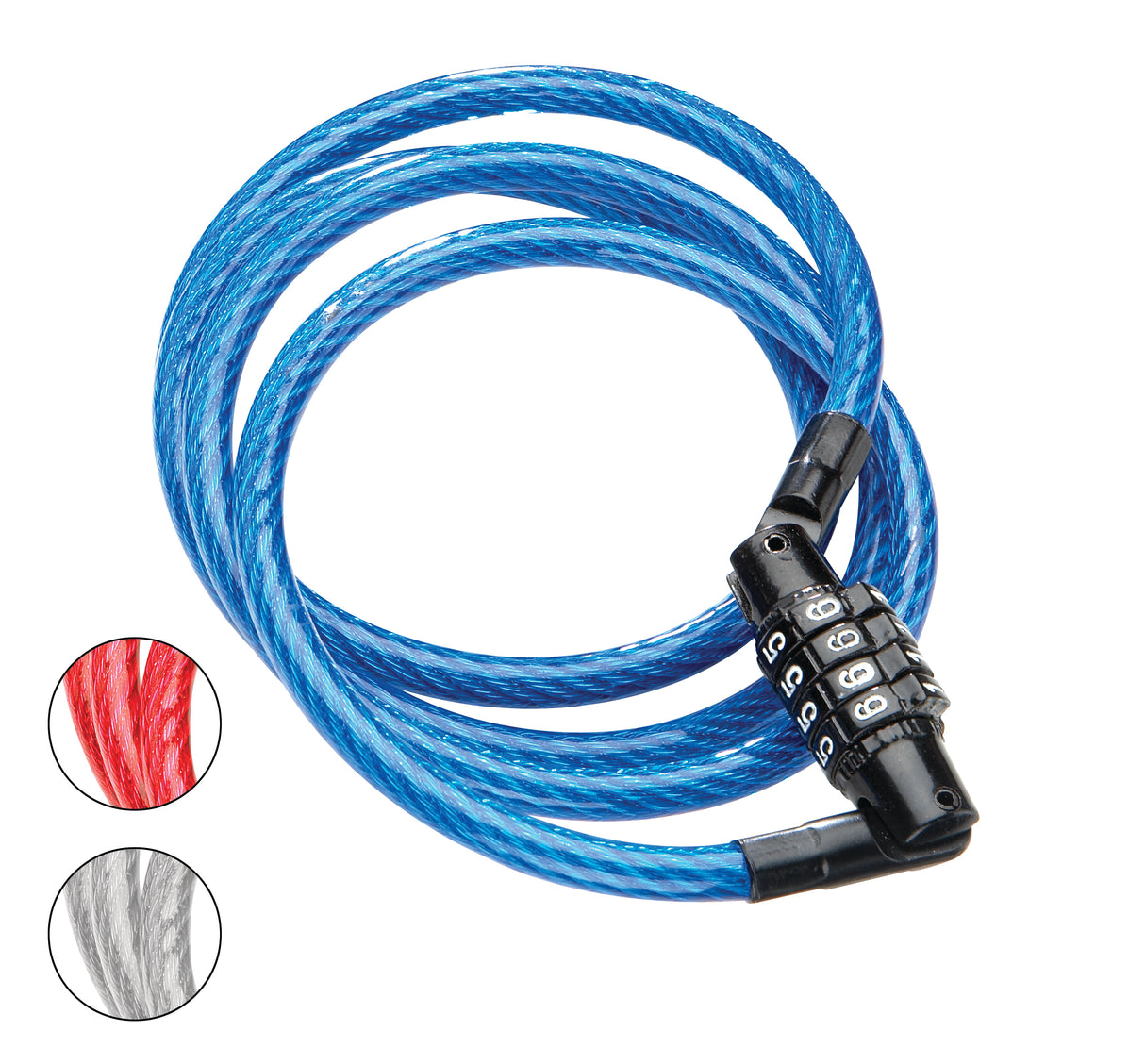 Kryptonite kabellås kode keeper 712 combo sorti