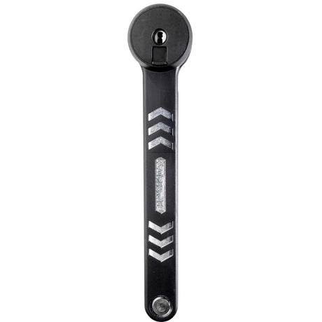 Kryptonite kryptolok 610 s foldelås med holder – foldecykellås – 100 cm lang – sort