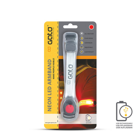 Gato Neon LED ARM Light USB Red One Størrelse