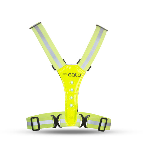 Gato sikrere sport led vest neon gul one size