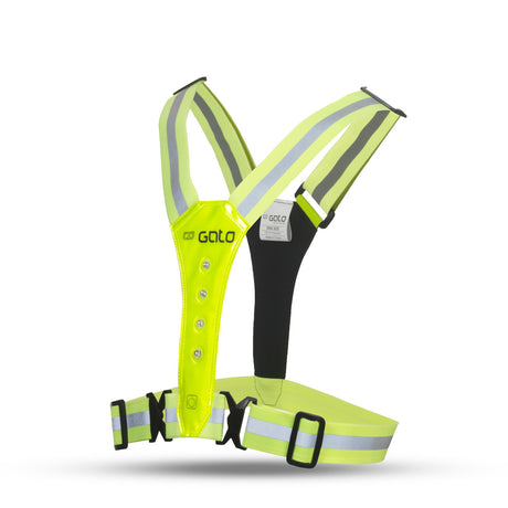 Gato sikrere sport led vest neon gul one size