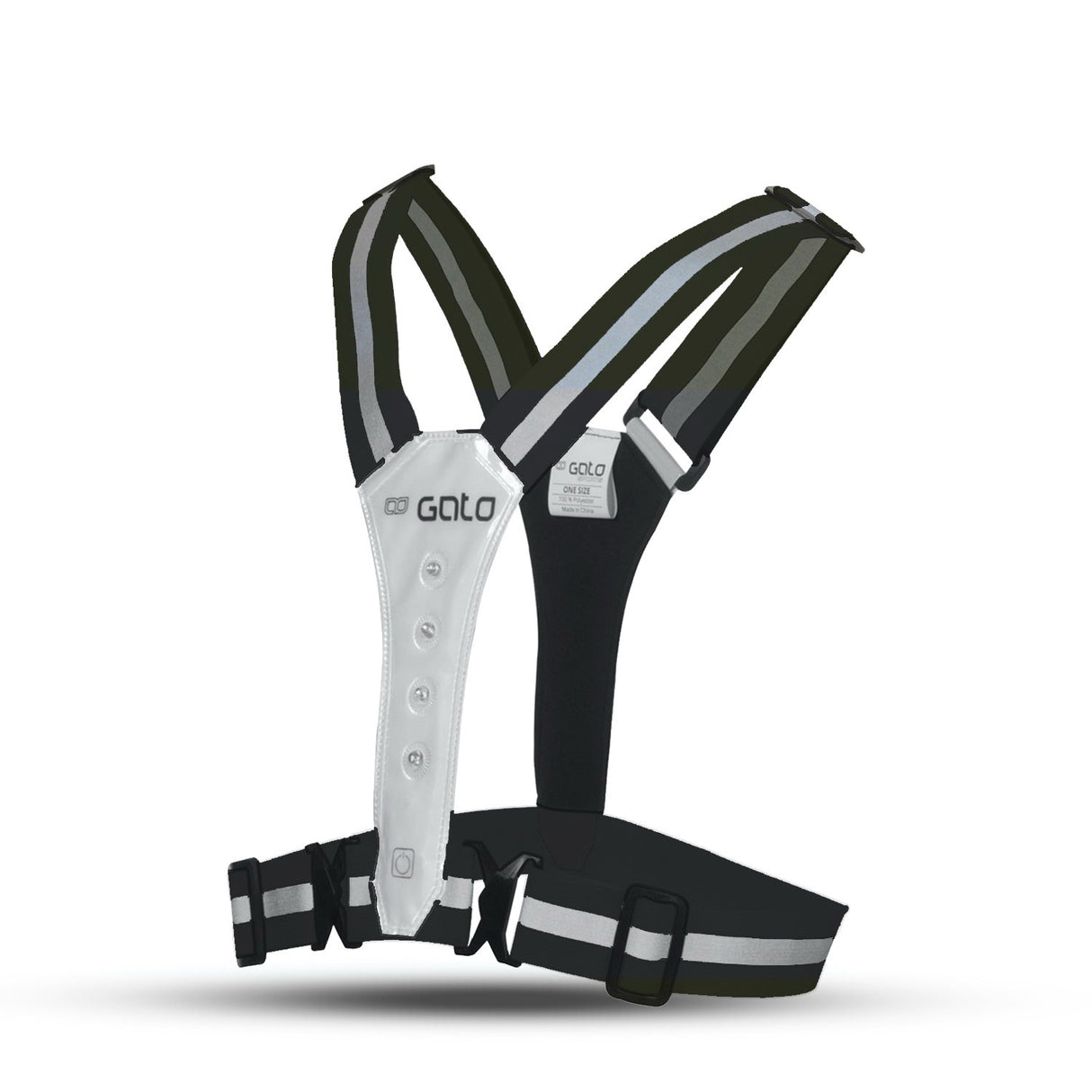 Gato sikrere sport led vest antracit one size