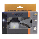 Gato ultra chest light usb justerbar sort one size