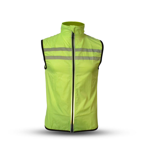 Gato windbreaker mesh vest neon gul ekstra lille