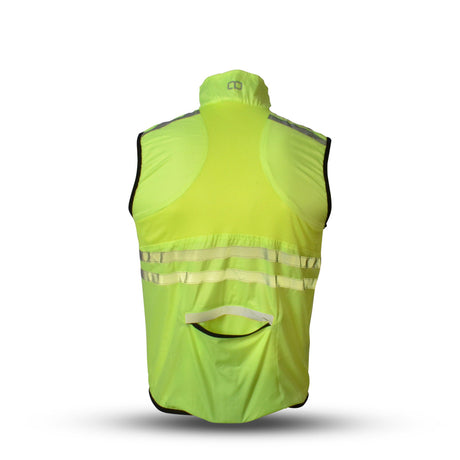 Gato windbreaker mesh vest neon gul ekstra lille